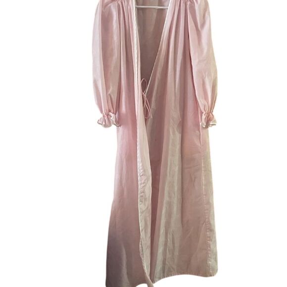 Christian Dior Other - Vintage Christian Dior Women's Pink Floral Kimono Robe Size L